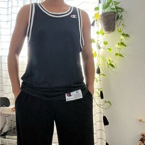 CHAMPION black jersey 🖤✨